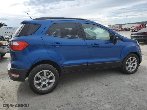2019 Ford EcoSport SE with VIN MAJ3S2GE3KC291038, listed as a Copart auction lot 88114495 with 45,156 mi miles and Clean Title. Bid and sale history available at carsss.com. Image 3.