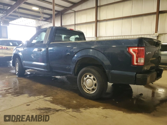 2016 Ford F-150 XL with VIN 1FTMF1C80GKD69365, listed as a Copart auction lot 64180135 with 112,667 mi miles and Salvage title. Bid and sale history available at DreamBid. Image 2.