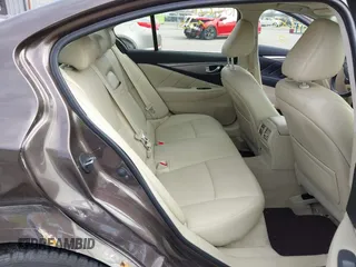 2016 Infiniti Q50 2.0t Premium with VIN JN1CV7AR3GM250651, listed as a IAAI auction lot 41768184 with 105,621 mi miles. Bid and sale history available at carsss.com. Image 8.