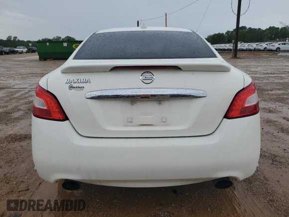 2010 Nissan Maxima S with VIN 1N4AA5AP0AC803438, listed as a Copart auction lot 56127025 with 189,922 mi miles and Salvage title. Bid and sale history available at DreamBid. Image 6.