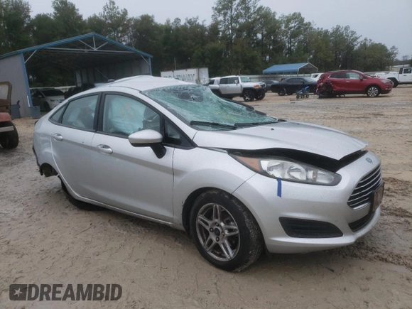 2017 Ford Fiesta SE with VIN 3FADP4BJ3HM114812, listed as a Copart auction lot 48169385 with Not Provided miles and Non Repairable. Bid and sale history available at DreamBid. Image 4.
