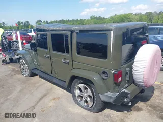 2016 Jeep Wrangler Unlimited 75th Anniversary with VIN 1C4BJWEG2GL161375, listed as a IAAI auction lot 41998100 with 108,495 mi miles. Bid and sale history available at carsss.com. Image 3.