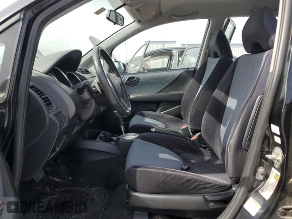 2007 Honda Fit Sport with VIN JHMGD386X7S063746, listed as a Copart auction lot 50055544 with 145,191 mi miles and Salvage Title. Bid and sale history available at carsss.com. Image 7.