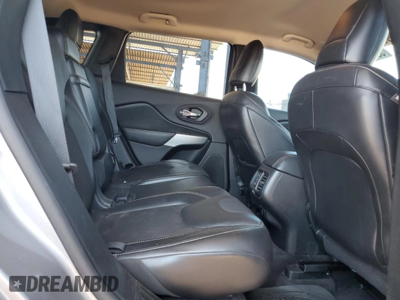 2018 Jeep Cherokee Latitude Plus with VIN 1C4PJLLBXJD519643, listed as a Copart auction lot 59264115 with 95,321 mi miles and Salvage title. Bid and sale history available at DreamBid. Image 11.