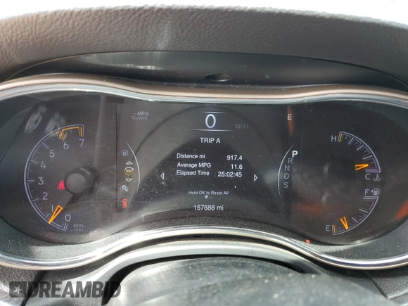 2014 Jeep Grand Cherokee Limited z VIN 1C4RJFBT6EC184557, wystawiony jako Copart lot #57657095 z przebiegiem 157 688 mil mil oraz Szkoda całkowita • Salvage title. Historia ofert i sprzedaży dostępna na DreamBid. Obrazek 9.