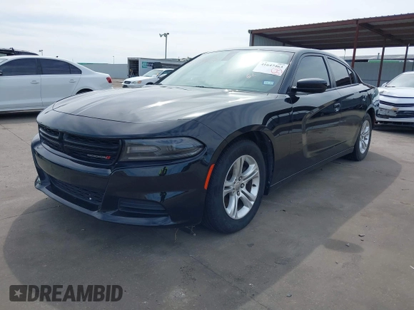 2019 Dodge Charger SXT with VIN 2C3CDXBGXKH691965, listed as a IAAI auction lot 41647463 with 158,529 mi miles and . Bid and sale history available at DreamBid. Image 2.