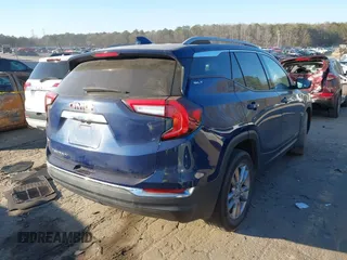 2022 GMC Terrain SLT with VIN 3GKALPEV7NL205869, listed as a IAAI auction lot 41352077 with 56,641 mi miles. Bid and sale history available at carsss.com. Image 4.