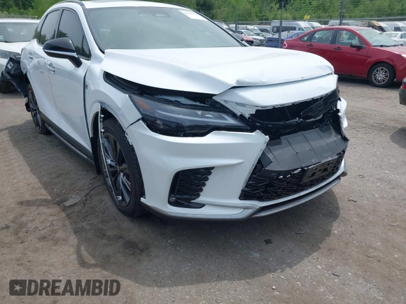 2025 Lexus RX 350 с VIN 2T2BAMCA4SC098441, выставлен на аукционе IAAI как лот 42324318 с пробегом 4 287 миль миль и . История ставок и продаж доступна на DreamBid. Изображение 6.