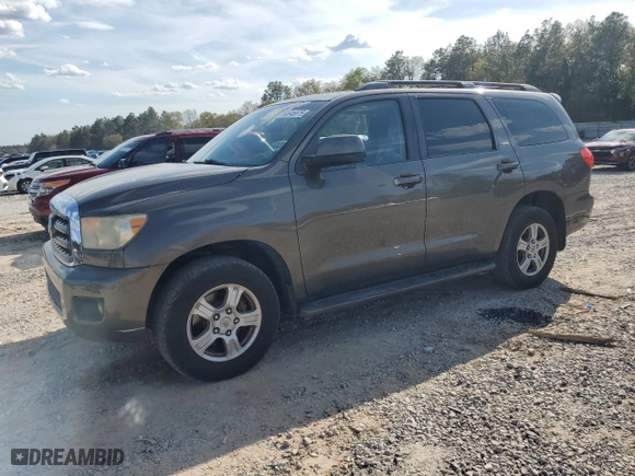 2010 Toyota Sequoia SR5 with VIN 5TDZY5G12AS026075, listed as a Copart auction lot 50845875 with 199,439 mi miles and Salvage Title. Bid and sale history available at carsss.com. Image 1.