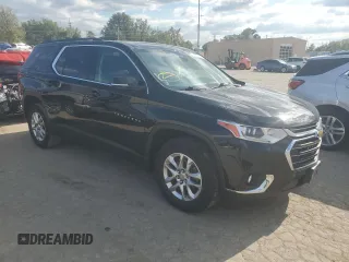 2020 Chevrolet Traverse LT Leather with VIN 1GNEVHKW1LJ226996, listed as a Copart auction lot 73079534 with 63,927 mi miles and Salvage Title. Bid and sale history available at carsss.com. Image 4.