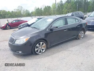 2013 Buick LaCrosse Premium 1 with VIN 1G4GF5E37DF170822, listed as a IAAI auction lot 41931240 with 202,935 mi miles and . Bid and sale history available at DreamBid. Image 2.