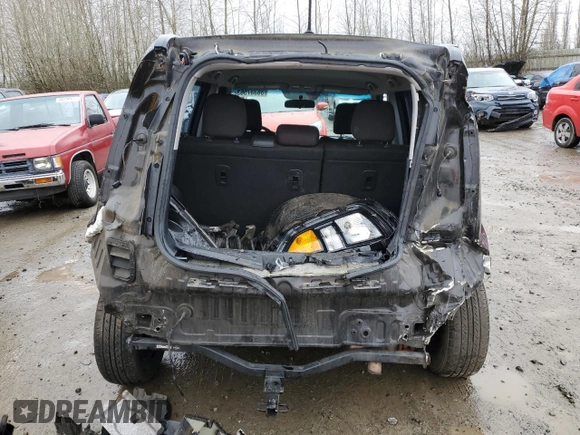2011 Kia Soul with VIN KNDJT2A15B7294200, listed as a Copart auction lot 38337563 with 135,068 mi miles and Salvage Title. Bid and sale history available at carsss.com. Image 6.