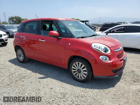 2015 FIAT 500L Easy with VIN ZFBCFABH9FZ030089, listed as a Copart auction lot 60748465 with 120,047 mi miles and Clean title. Bid and sale history available at DreamBid. Image 4.