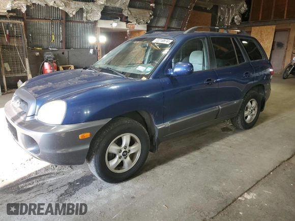 2006 Hyundai Santa Fe GLS with VIN KM8SC13D46U097415, listed as a Copart auction lot 72218874 with 126,556 mi miles and Clean Title. Bid and sale history available at carsss.com. Image 1.