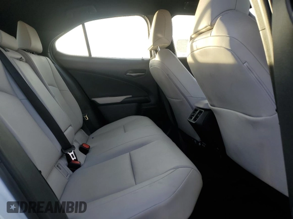 2022 Lexus UX 250h F Sport with VIN JTHE9JBHXN2057983, listed as a Copart auction lot 46143515 with 27,367 mi miles and Salvage Title. Bid and sale history available at DreamBid. Image 10.