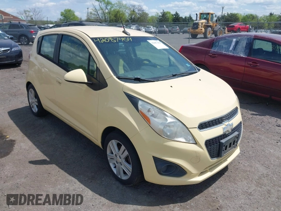 2013 Chevrolet Spark LT with VIN KL8CD6S99DC566235, listed as a IAAI auction lot 42087454 with 115,388 mi miles. Bid and sale history available at carsss.com. Image 1.