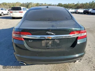 2010 Jaguar XF Luxury with VIN SAJWA0FA5AHR62161, listed as a Copart auction lot 50439655 with 0 mi miles and Salvage Title. Bid and sale history available at carsss.com. Image 6.