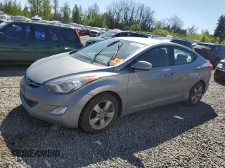 2012 Hyundai Elantra Limited with VIN KMHDH4AE8CU313348, listed as a Copart auction lot 53967135 with 75,181 mi miles and Salvage title. Bid and sale history available at DreamBid. Image 1.