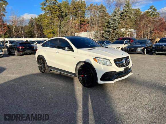 2018 Mercedes-Benz GLE 63 S AMG with VIN 4JGED7FB5JA090605, listed as a Copart auction lot 83490144 with 72,270 mi miles and Clean title. Bid and sale history available at DreamBid. Image 2.