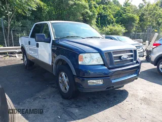 2004 Ford F-150 XLT z VIN 1FTPW12504KA83922, wystawiony jako IAAI lot #42639777 z przebiegiem 241 343 mil mil oraz . Historia ofert i sprzedaży dostępna na DreamBid. Obrazek 1.