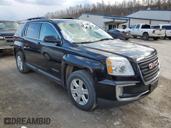 2016 GMC Terrain SLE with VIN 2GKFLTEK8G6190035, listed as a Copart auction lot 45466985 with 125,549 mi miles and Salvage Title. Bid and sale history available at carsss.com. Image 4.