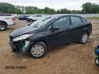 2018 Ford Fiesta S with VIN 3FADP4AJ3JM119192, listed as a Copart auction lot 55900225 with 92,110 mi miles and Salvage title. Bid and sale history available at DreamBid. Image 1.