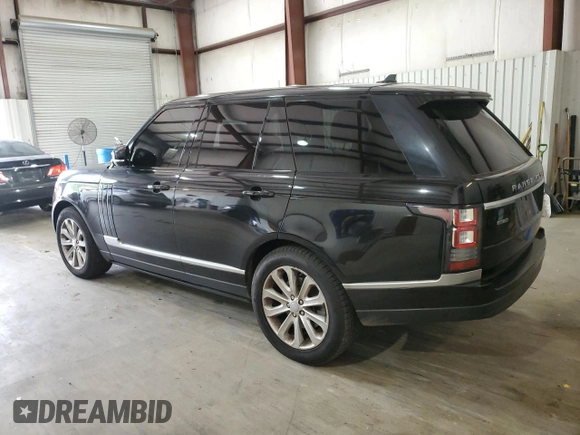 2016 Land Rover Range Rover HSE with VIN SALGS2KF5GA270036, listed as a Copart auction lot 53838305 with 106,666 mi miles and Clean title. Bid and sale history available at DreamBid. Image 2.