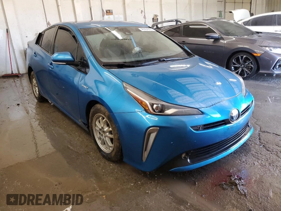 2021 Toyota Prius LE with VIN JTDL9MFU6M3030094, listed as a Copart auction lot 46984905 with 109,803 mi miles and Salvage title. Bid and sale history available at DreamBid. Image 4.