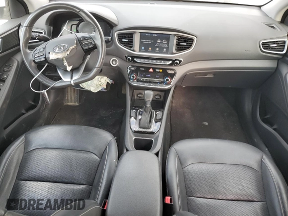 2018 Hyundai Ioniq Limited with VIN KMHC85LCXJU090806, listed as a Copart auction lot 52827895 with 87,976 mi miles and Salvage title. Bid and sale history available at DreamBid. Image 8.