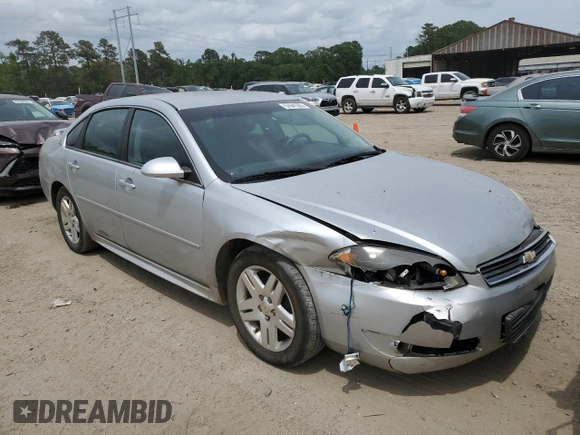 2011 Chevrolet Impala LT Fleet with VIN 2G1WG5EK6B1159232, listed as a Copart auction lot 57641355 with 225,383 mi miles and Salvage title. Bid and sale history available at DreamBid. Image 4.