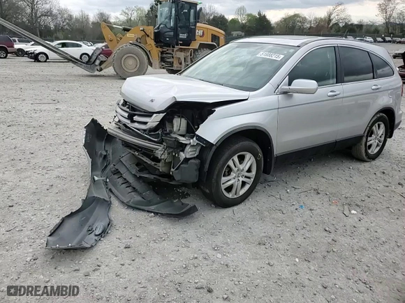 2010 Honda CR-V EX-L with VIN 5J6RE4H76AL027036, listed as a Copart auction lot 51688215 with 173,943 mi miles and Salvage Title. Bid and sale history available at carsss.com. Image 12.