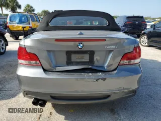 2010 BMW 1 Series 135i with VIN WBAUN9C5XAVK41340, listed as a Copart auction lot 52394575 with Not provided miles and Salvage title. Bid and sale history available at DreamBid. Image 6.