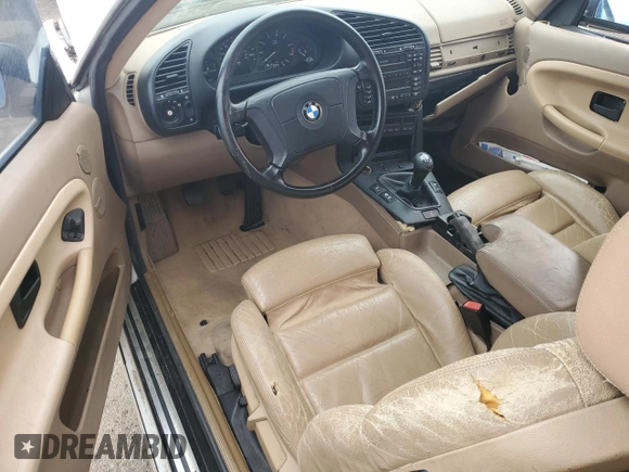 1997 BMW 3 Series 328is with VIN WBABG132XVET04869, listed as a Copart auction lot 45774015 with 123,280 mi miles and Salvage Title. Bid and sale history available at carsss.com. Image 8.