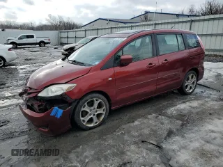 2008 Mazda 5 Grand Touring with VIN JM1CR29L780324960, listed as a Copart auction lot 47161825 with 143,780 mi miles and Salvage Title. Bid and sale history available at carsss.com. Image 1.