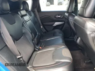 2018 Jeep Cherokee Trailhawk with VIN 1C4PJMBB4JD526014, listed as a Copart auction lot 58728255 with 76,655 mi miles and Salvage title. Bid and sale history available at DreamBid. Image 11.
