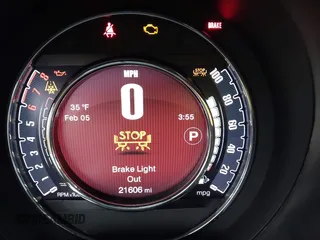 2017 FIAT 500 Pop with VIN 3C3CFFKR4HT661897, listed as a IAAI auction lot 41475111 with 21,606 mi miles. Bid and sale history available at carsss.com. Image 7.
