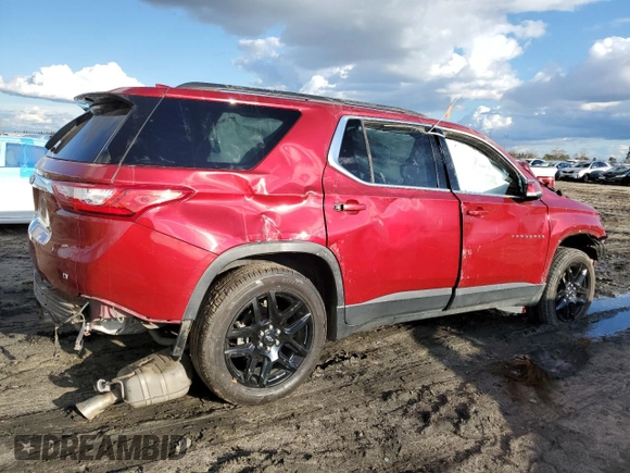 2020 Chevrolet Traverse LT Leather with VIN 1GNERHKW8LJ245369, listed as a Copart auction lot 48167665 with 97,137 mi miles and Salvage Title. Bid and sale history available at carsss.com. Image 3.