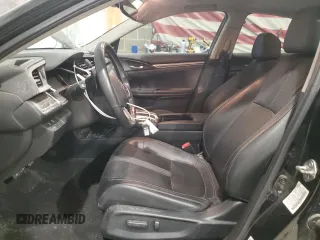 2020 Honda Civic Sedan Touring with VIN 19XFC1F97LE011280, listed as a Copart auction lot 88878665 with 77,160 mi miles and Salvage Title. Bid and sale history available at carsss.com. Image 7.