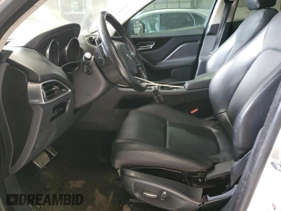 2019 Jaguar F-Pace 25t with VIN SADCS2FX2KA391600, listed as a Copart auction lot 50800915 with 110,065 mi miles and Salvage title. Bid and sale history available at DreamBid. Image 7.