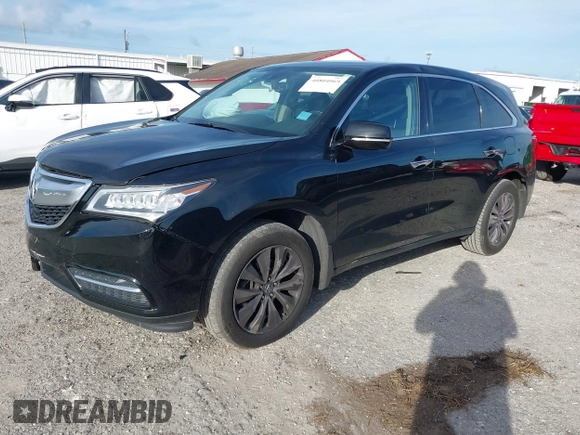 2014 Acura MDX Tech Pkg with VIN 5FRYD3H44EB020470, listed as a IAAI auction lot 40804069 with 112,995 mi miles. Bid and sale history available at carsss.com. Image 18.