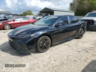 2025 Toyota Camry LE with VIN 4T1DAACK4SU101079, listed as a Copart auction lot 51288285 with 391 mi miles and Non Repairable. Bid and sale history available at carsss.com. Image 1.