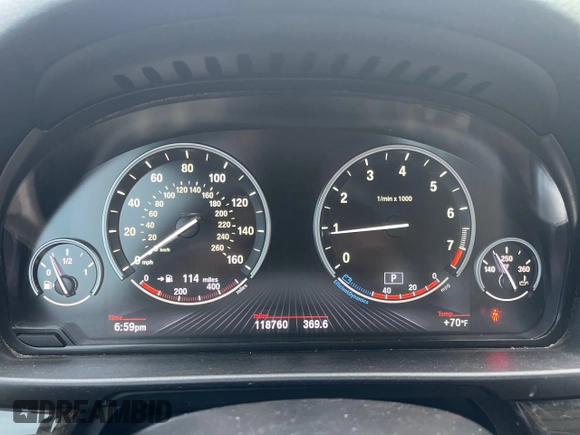 2013 BMW 5 Series 528i with VIN WBAXG5C55DDY31245, listed as a Copart auction lot 54993245 with 118,760 mi miles and Clean Title. Bid and sale history available at carsss.com. Image 8.