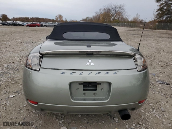 2008 Mitsubishi Eclipse GS with VIN 4A3AL25F18E004543, listed as a Copart auction lot 78719614 with 132,083 mi miles and Salvage Title. Bid and sale history available at carsss.com. Image 6.