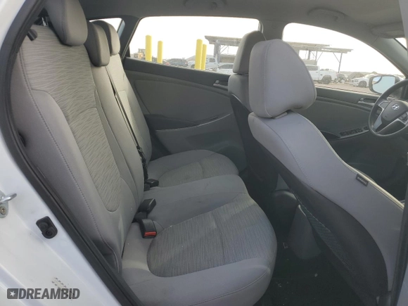 2017 Hyundai Accent SE with VIN KMHCT5AE9HU336726, listed as a Copart auction lot 41382765 with 103,894 mi miles and Salvage Title. Bid and sale history available at carsss.com. Image 10.