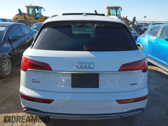 2022 Audi Q5 Premium Plus z VIN WA1BBAFY0N2078094, wystawiony jako IAAI lot #42061485 z przebiegiem 23 152 mil mil oraz . Historia ofert i sprzedaży dostępna na DreamBid. Obrazek 16.