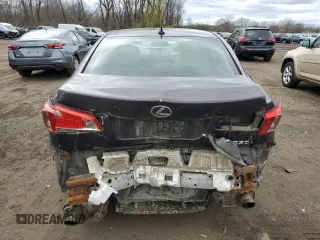 2012 Lexus IS 250 with VIN JTHCF5C21C5054645, listed as a Copart auction lot 51917645 with 286,075 mi miles and Salvage Title. Bid and sale history available at DreamBid. Image 6.