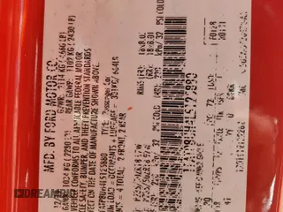 2020 Ford Mustang EcoBoost z VIN 1FATP8UH4L5125880, wystawiony jako Copart lot #61642625 z przebiegiem 75 898 mil mil oraz Szkoda całkowita • Salvage title. Historia ofert i sprzedaży dostępna na DreamBid. Obrazek 12.