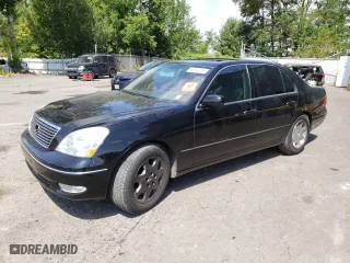 2003 Lexus LS 430 with VIN JTHBN30FX30107916, listed as a Copart auction lot 66740284 with 0 mi miles and Salvage Title. Bid and sale history available at carsss.com. Image 1.
