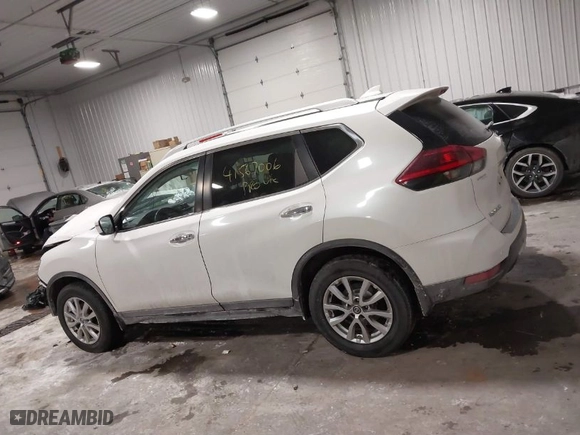 2019 Nissan Rogue SV with VIN KNMAT2MV2KP534835, listed as a IAAI auction lot 41567006 with 56359 miles. Bid and sale history available at carsss.com. Image 14.