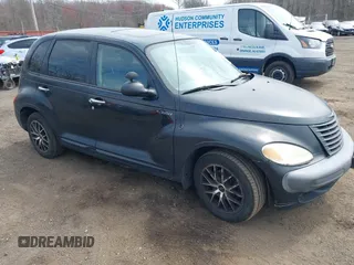 2001 Chrysler PT Cruiser with VIN 3C8FY4BB21T697487, listed as a IAAI auction lot 41879708 with 154,470 mi miles. Bid and sale history available at carsss.com. Image 1.